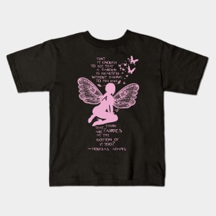 Fairy Wisdom by Tai's Tees Kids T-Shirt